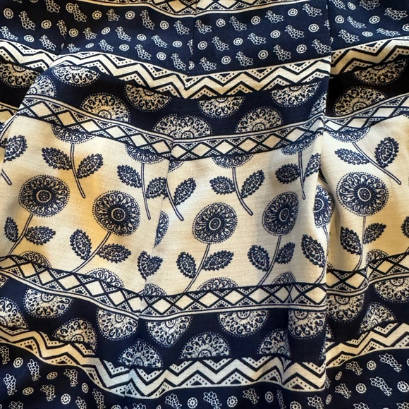 M - Blue Paisley L’atiste Romper - Picture 9 of 9